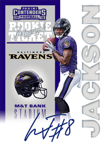 NFL 2018 CONTENDERS 1 BOX RANDOM TEAMS 