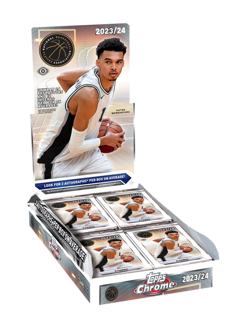 2023-24 NBA TOPPS CHROME HOBBY BOX