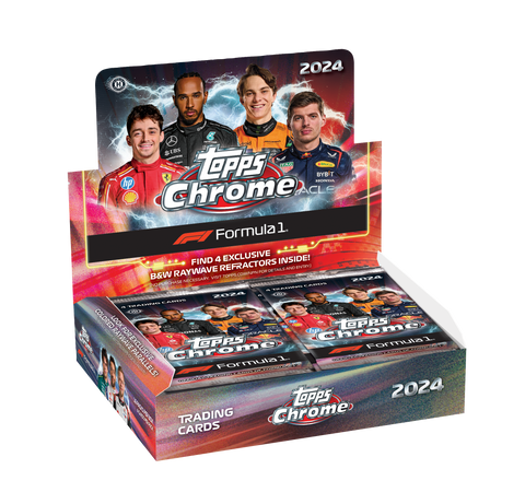 2024 FORMULA 1 TOPPS CHROME QUALIFYING LAP BOX