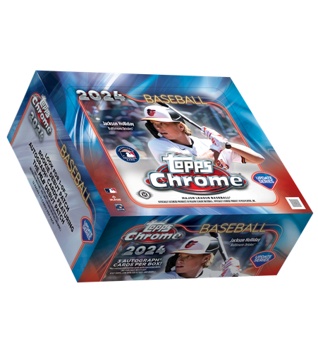 MLB 2024 TOPPS CHROME UPDATE JUMBO + BOWMAN CHROME HTA [2 BOX] PICK YOUR TEAM 